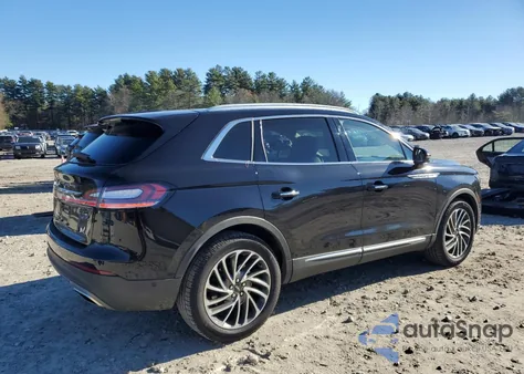 2020 Lincoln Nautilus Reserve from USA, damaged, VIN 2LMPJ8KP7LBL00237